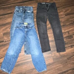BUNDLE of 3: Kids Slim Fit Jeans
